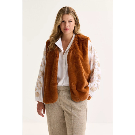 Mayerline vest bruin