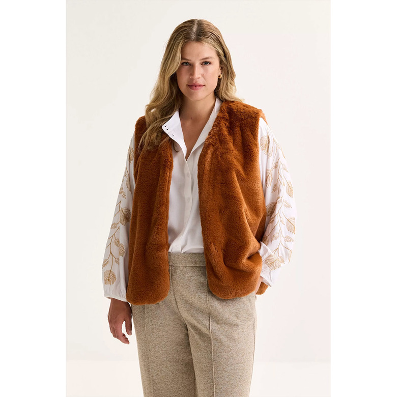 Mayerline vest brown 2