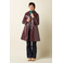 King Louie mantel bordeaux 2