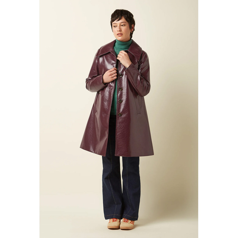 King Louie mantel bordeaux 2
