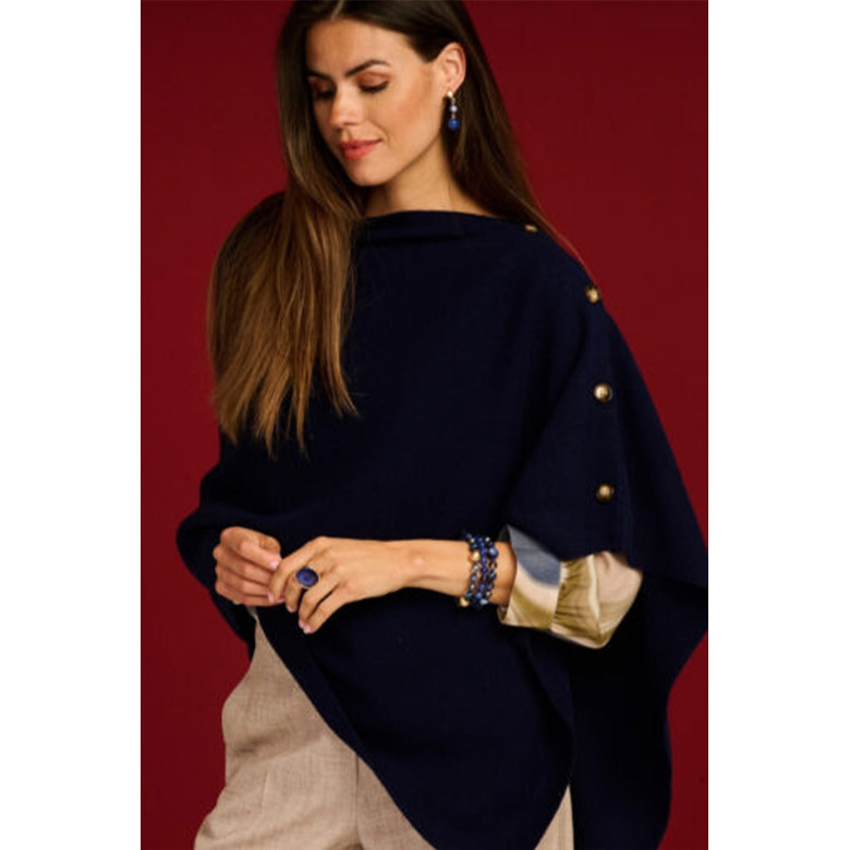 Les Cordes poncho black 2