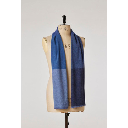 Paul Smith Ps scarf blue