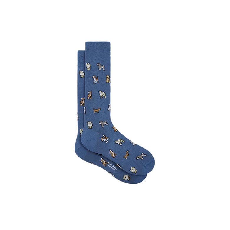 Paul Smith Ps socks blue