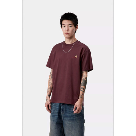 Carhartt Wip t-shirt bordeaux