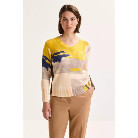 Mayerline pull jaune