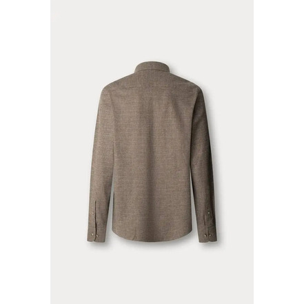 Hackett hemd bruin
