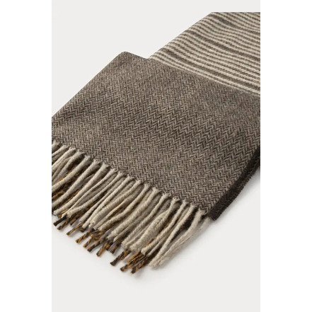 Hackett scarf brown