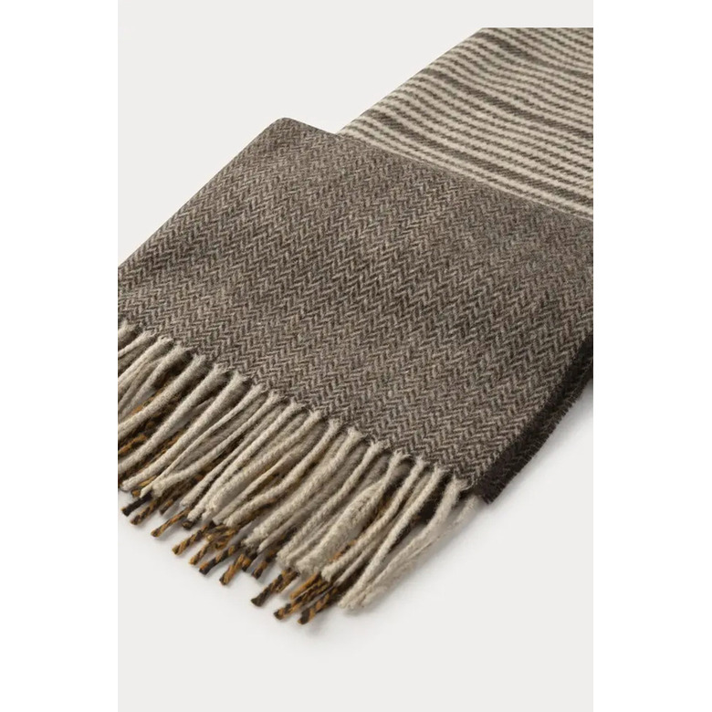 Hackett scarf brown 2
