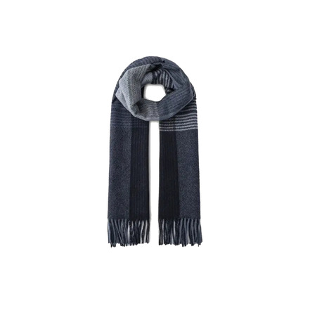 Hackett scarf blue