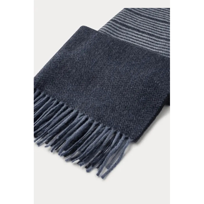 Hackett scarf blue 2