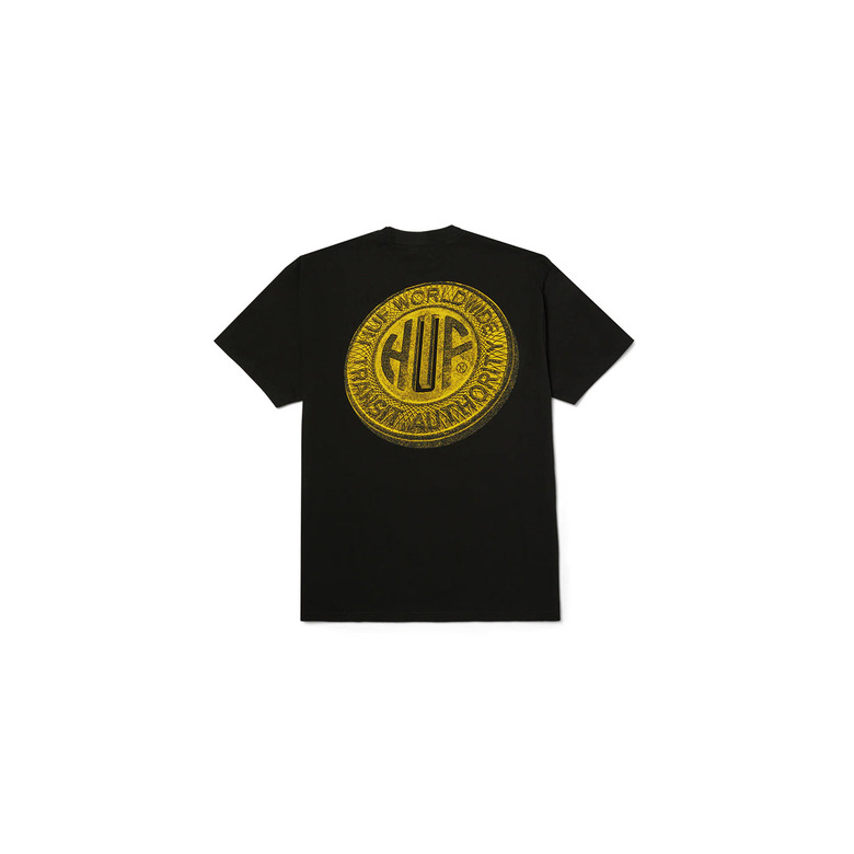 Huf t-shirt zwart 2