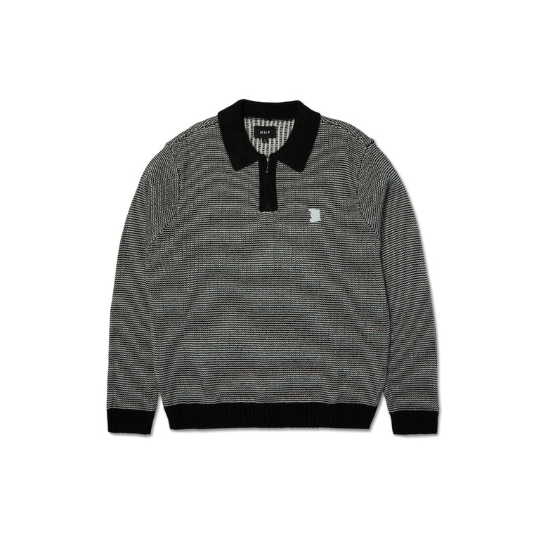 Huf trui zwart 1