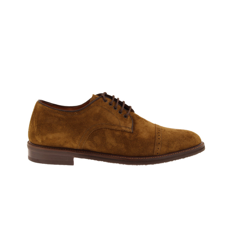 Ambiorix lace shoes brown 1