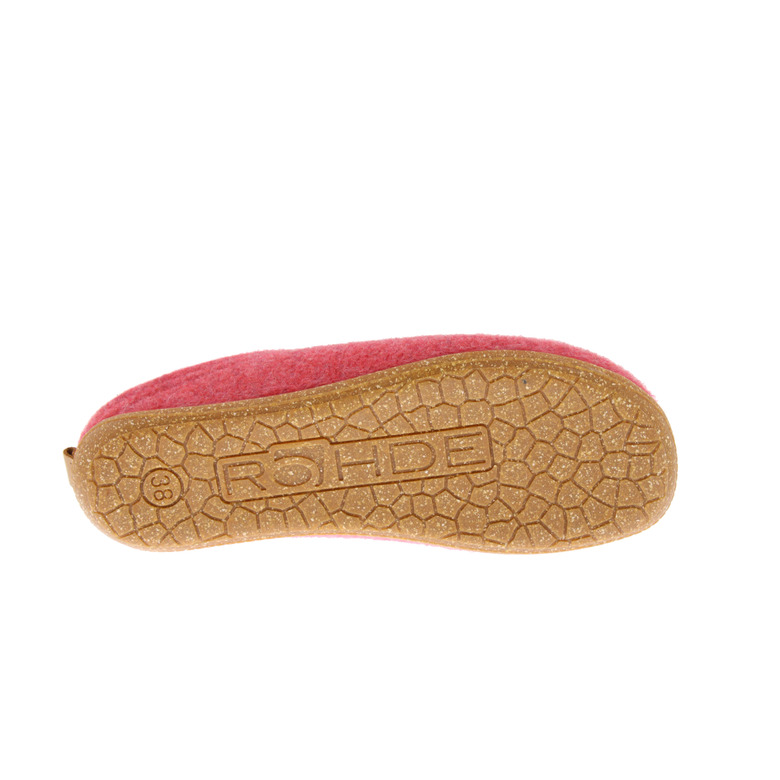 Rohde pantoufles rose 5