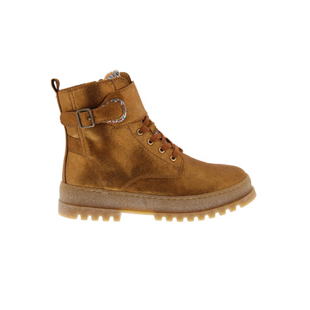 Fr hoge schoenen cognac