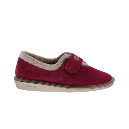 Nordika's pantoffels rood