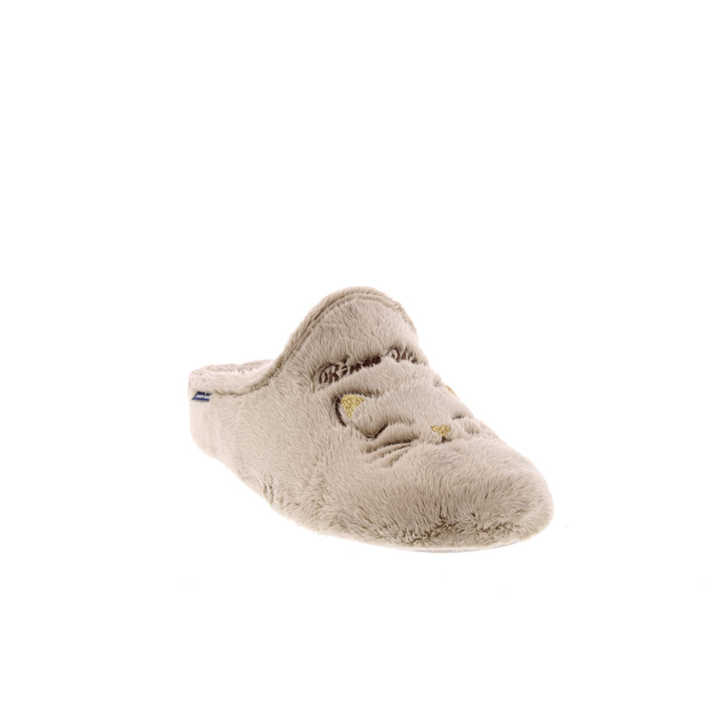 Riverwoods pantoffeln taupe 2