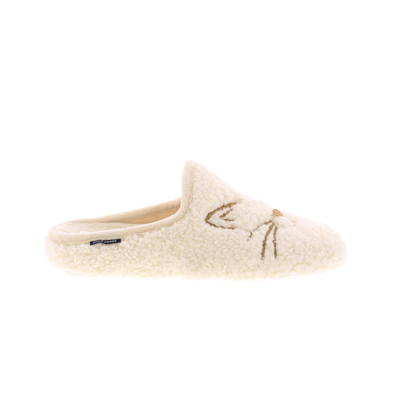 Riverwoods pantoffels ecru