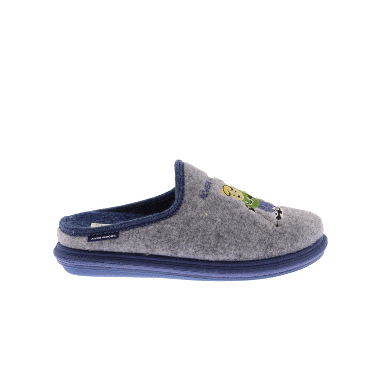 Riverwoods pantoffels grijs 1