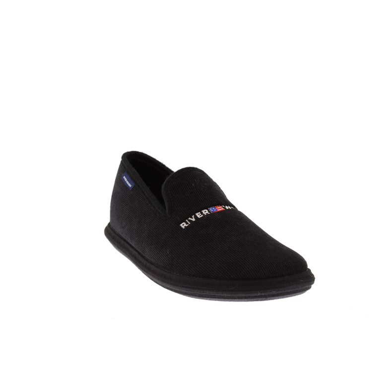 Riverwoods pantoffeln schwarz 2