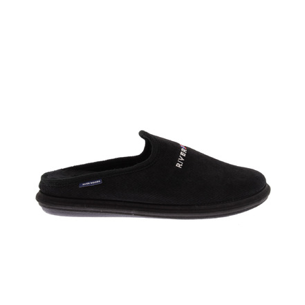 Riverwoods pantoffels zwart