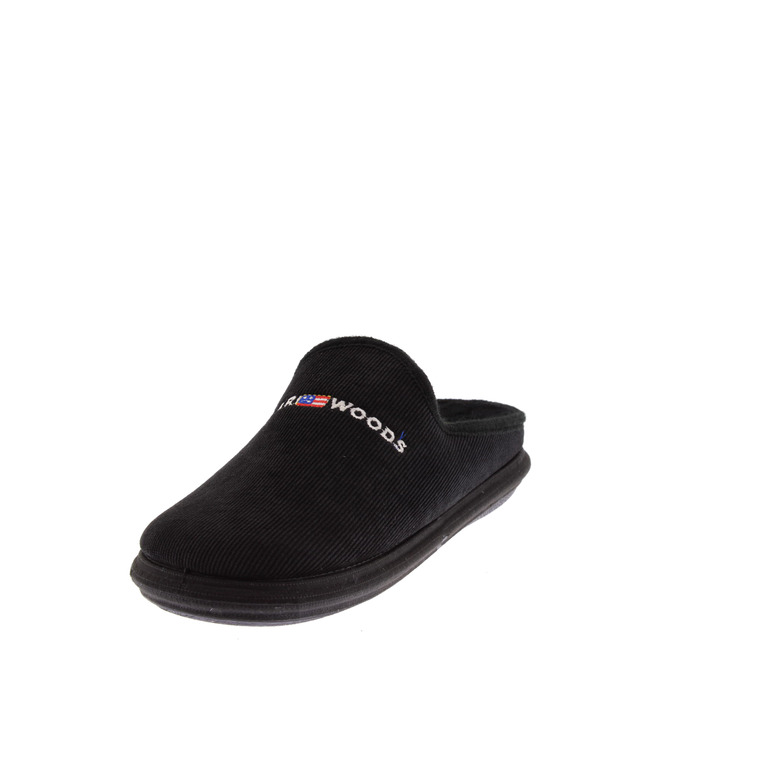 Riverwoods pantoffeln schwarz 3