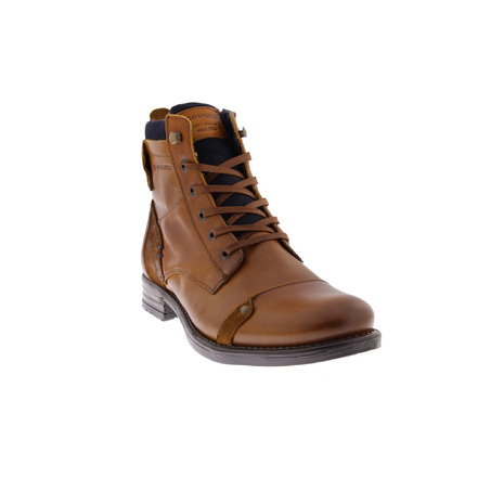 Redskins hoge schoenen cognac