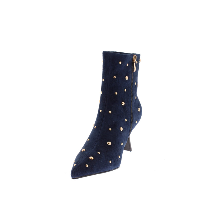Pedro Anton stiefelette blau 3
