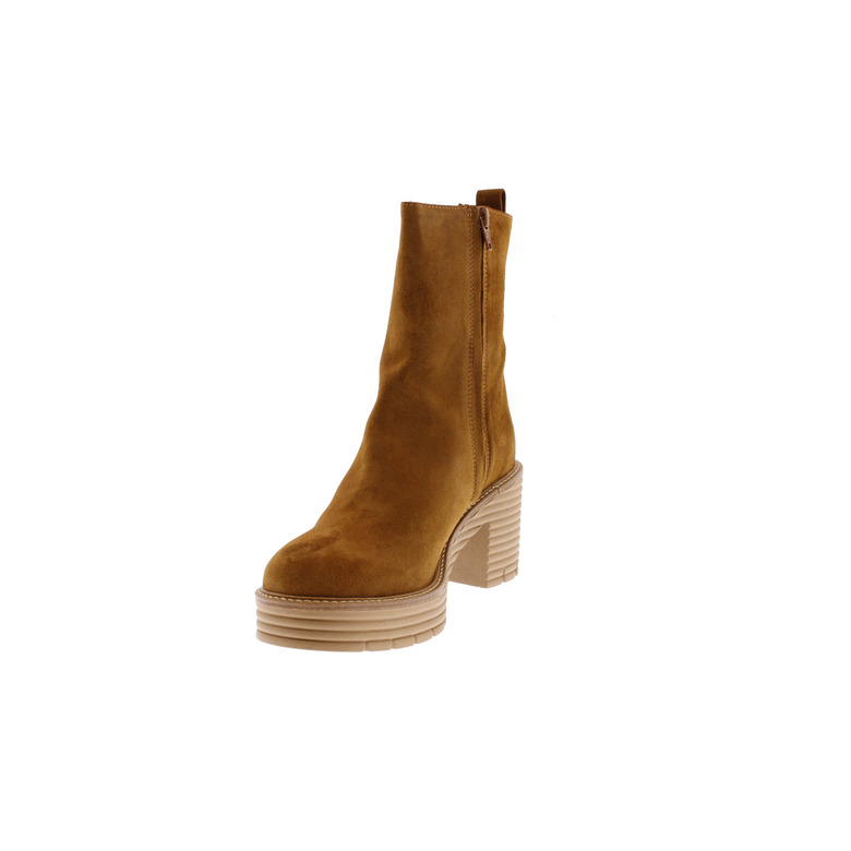 Atelier 04 enkellaarsjes cognac 3