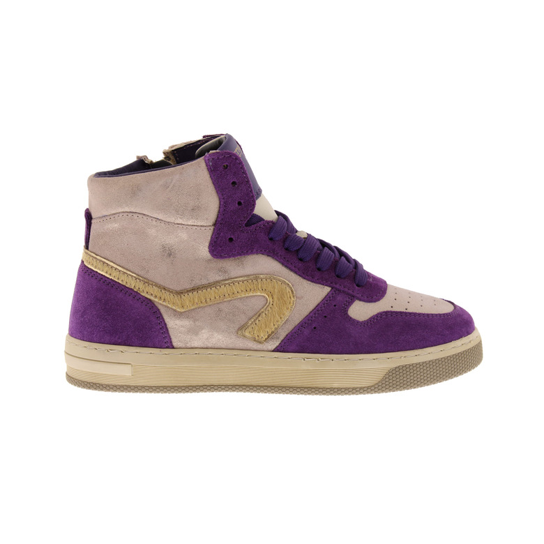 Hip high shoes violet 1