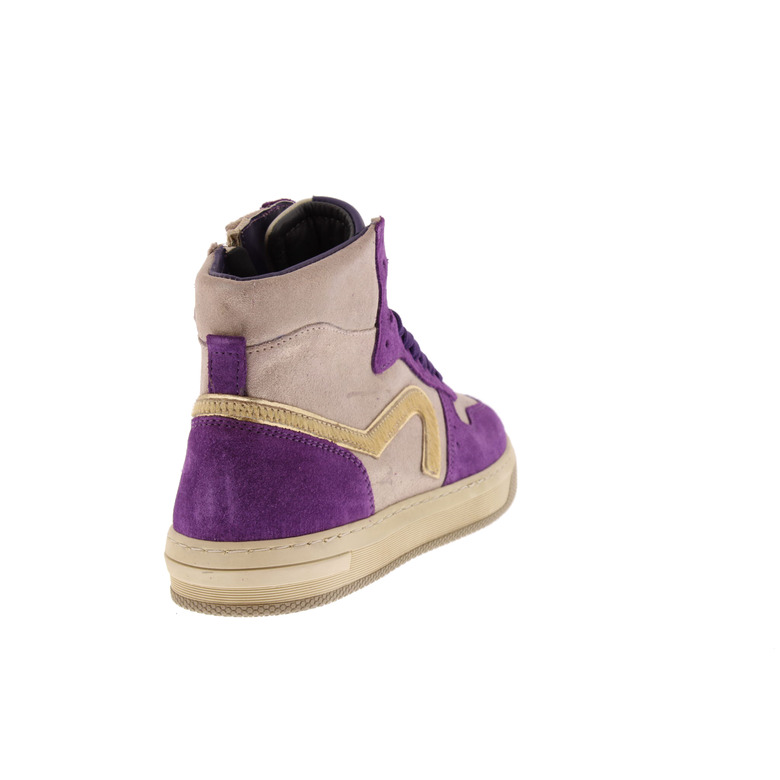 Hip high shoes violet 4