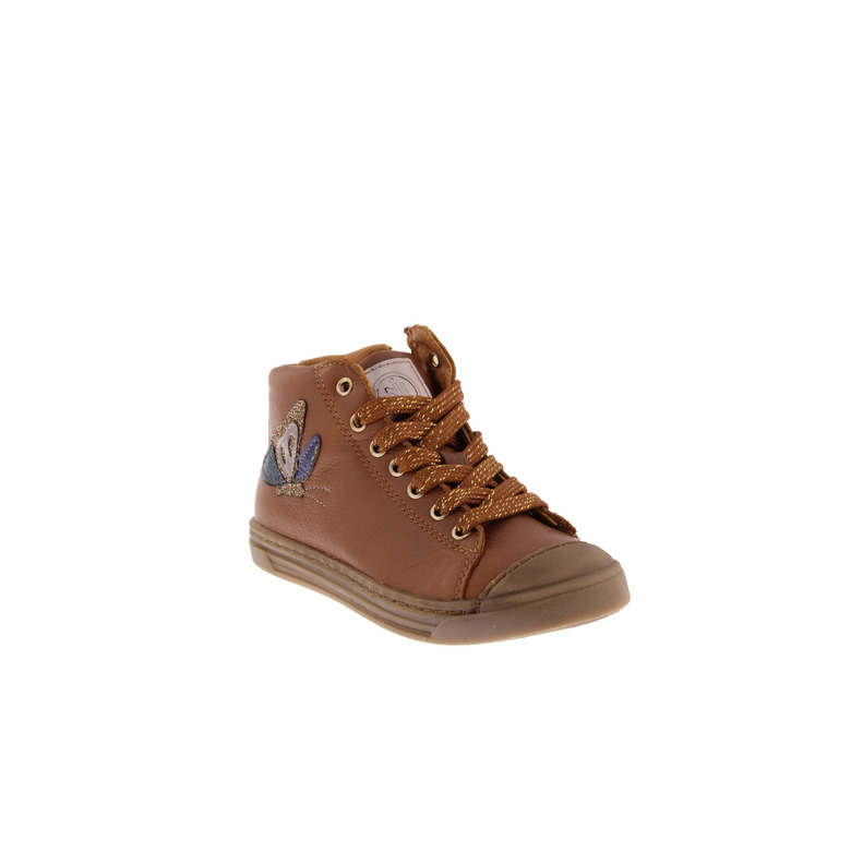 Innocent Shoes Meisjes high shoes cognac 2