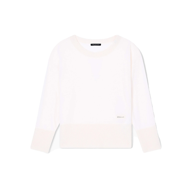 Armani Exchange sweater white 1