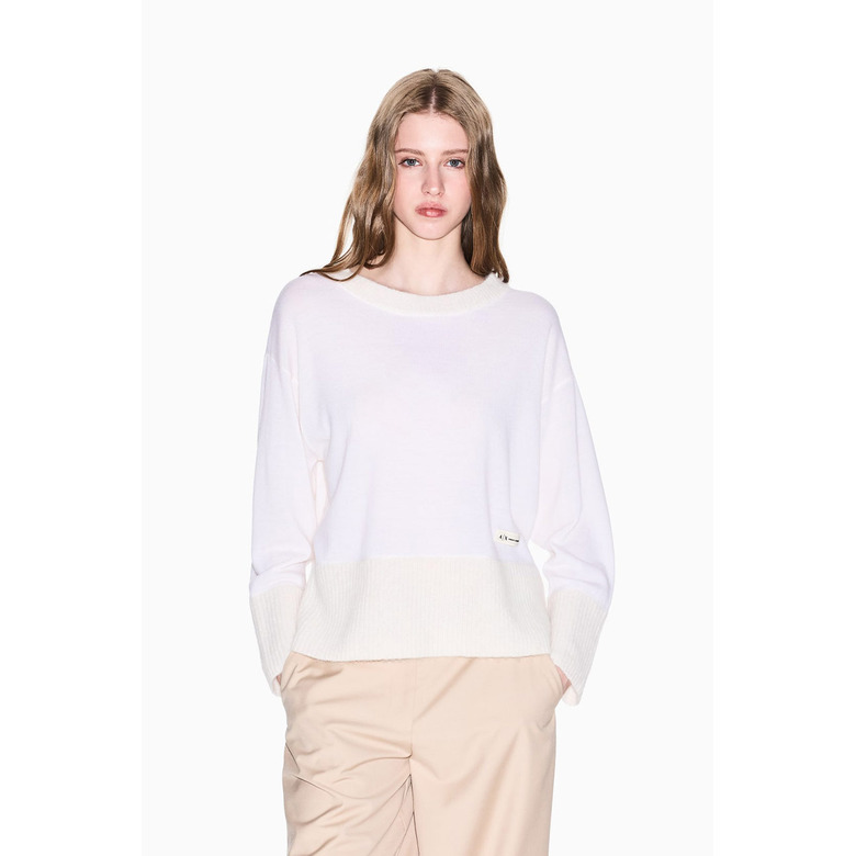 Armani Exchange sweater white 2