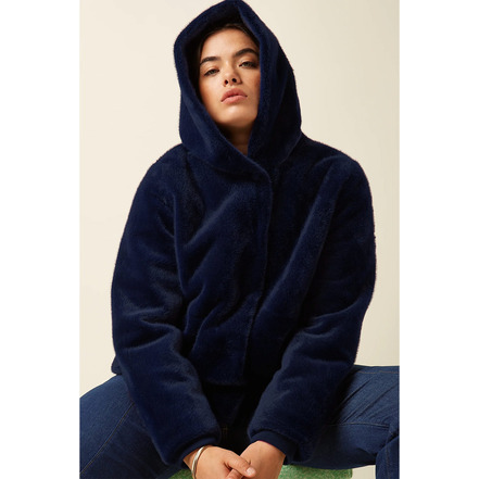 King Louie mantel blauw