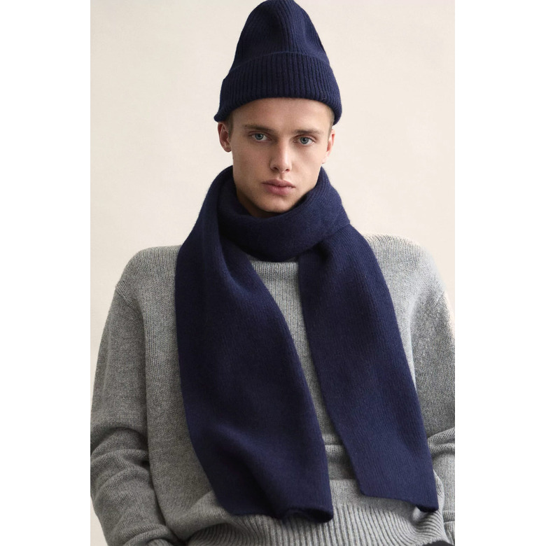 Le Bonnet scarf blue 2