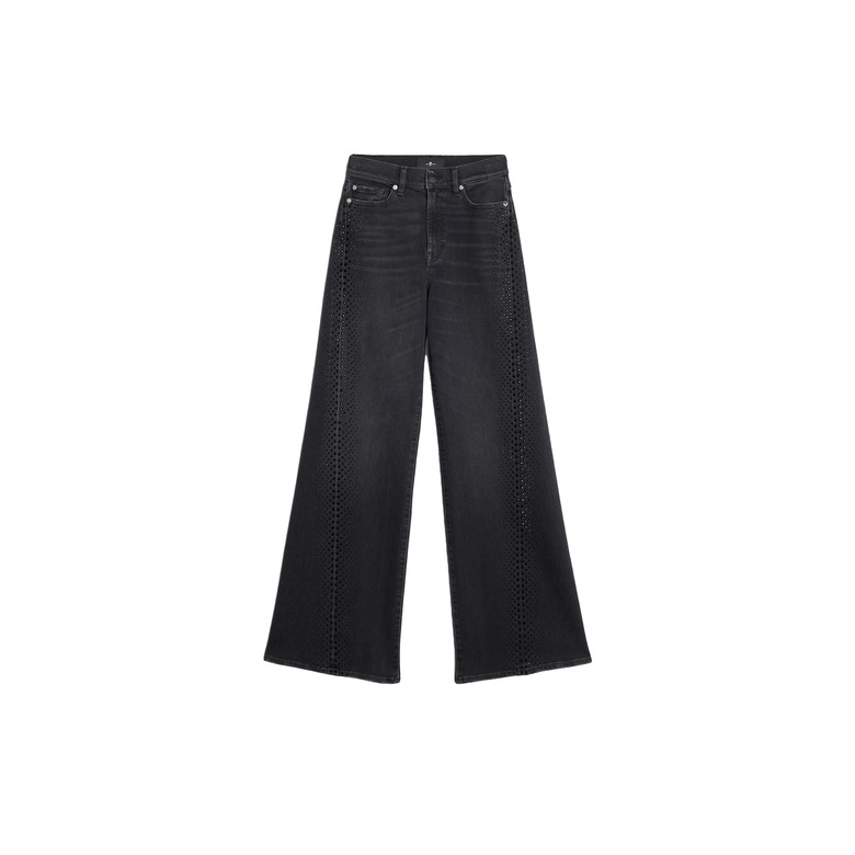 7 For All Mankind jeans schwarz