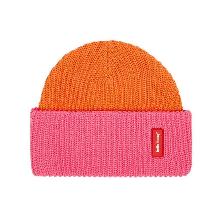 Hello Hossy beanie pink