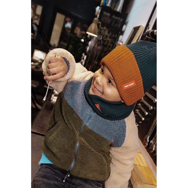 Hello Hossy beanie brown 2