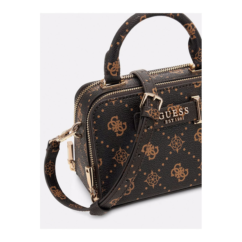 Guess handtasche braun 4
