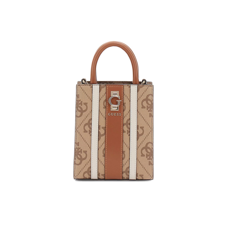 Guess handtasche braun 1