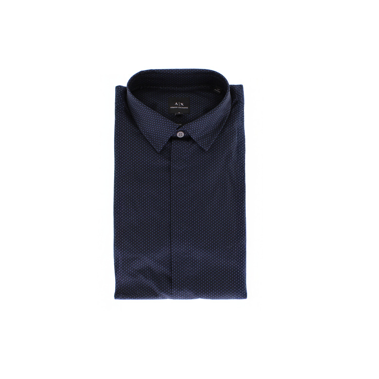 Armani Exchange shirt blue 1