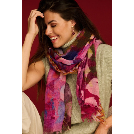 Les Cordes sjaal multi color
