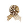 Les Cordes scarf lightbrown 1
