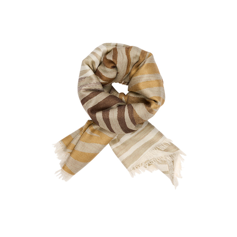 Les Cordes scarf lightbrown 1
