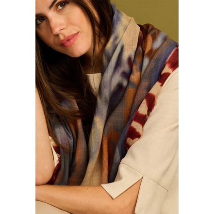 Les Cordes sjaal multi color