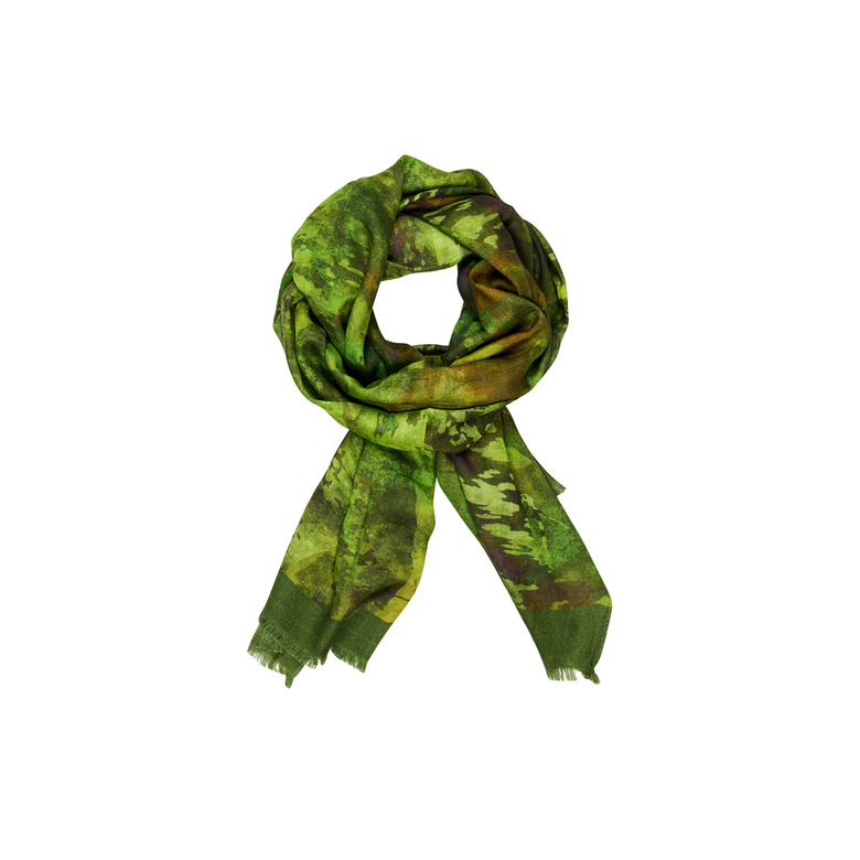 Les Cordes scarf green