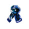 Les Cordes scarf blue 1