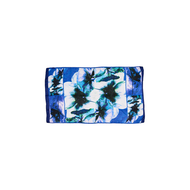 Les Cordes scarf blue 2