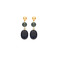 Les Cordes earrings blue